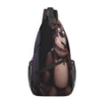 thumbnail image 1 of Lsque Five Nights At Freddy'S Pattern Cross Chest Bag Diagonally – Premium Durable Front Chest Sling with Adjustable Padded Strap, High-Capacity Storage, 1 of 8