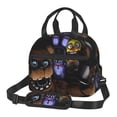thumbnail image 1 of Lsque Five Nights At Freddy'S Pattern Lunch Bag ,Insulated Lunch Box, Small Leakproof Cooler Food Lunch Containers Reusable High Capacity Lunch Tote Bags, 1 of 7