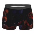 thumbnail image 1 of Lsque Five Nights At Freddy'S Pattern Men’s Total Support Pouch Boxer Briefs, X-Temp Cooling, Moisture-Wicking Underwear, Regular, Long-leg and Trunk-Small, 1 of 7