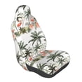 thumbnail image 1 of Lsque Flamingo Palm Trees Pattern Car Seat Covers for Front Seats , Waterproof Seat Covers for Cars, Sporty Front Seat Covers,Car Seat Cover Protector Front Seats, 1 of 5