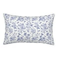 thumbnail image 1 of Lsque Floral Butterfly Pattern Pillow Case – Soft & Cozy Throw Pillow Cover, Hypoallergenic Cushion Case for Sleeping Women with Envelope Closure-14"x20", 1 of 6