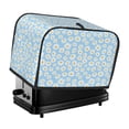 thumbnail image 1 of Lsque Floral Daisy Print 2 Slice Toaster Cover , Kitchen Appliance Dustproof Protector , Toaster Protector Dustproof Kitchen Appliance Cover, 1 of 7