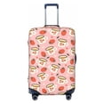 thumbnail image 1 of Lsque Floral Mugs And Strawberries Printed Luggage Cover, Travel Luggage Protector,Scratch and Dirt Resistant, Fits 18-32 Inch Luggage - Small, 1 of 9
