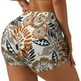 thumbnail image 1 of Lsque Floral Paisley Pattern High Waisted Biker Shorts for Women-Tummy Control Fitness Athletic Workout Running Yoga Gym Shorts,Moisture-Wicking-XX-Large, 1 of 9