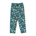 thumbnail image 1 of Lsque Floral Print Women's Pajama Pants, Lounge Pant - Comfortable Home Wear,Elastic Waistband, Stylish Design-Small, 1 of 9