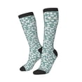 thumbnail image 1 of Lsque Floral Printed Crew Socks Men's Women's LightWeight Thin Casual Calf Socks ,Knee High Socks,Cotton Socks, 1 of 9