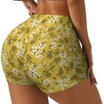 thumbnail image 1 of Lsque Flower Pattern High Waisted Biker Shorts for Women-Tummy Control Fitness Athletic Workout Running Yoga Gym Shorts,Moisture-Wicking-Medium, 1 of 9