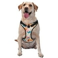 thumbnail image 1 of Lsque Flowers And Birds Watercolor Dog Harness, No-Pull Pet Harness with 2 Leash Clips, Adjustable Soft Padded Dog Vest with Easy Control Handle for Large Dogs-X-Large, 1 of 9