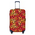 thumbnail image 1 of Lsque Flying Black Bat Printed Luggage Cover, Travel Luggage Protector,Scratch and Dirt Resistant, Fits 18-32 Inch Luggage - Large, 1 of 9