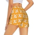 thumbnail image 1 of Lsque Flying Ducks Printed Women's Running Shorts with Liner Pockets,Elastic Quick Dry Workout Athletic Gym Yoga Shorts,Womens High Waist Shorts-X-Large, 1 of 9