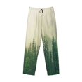 thumbnail image 1 of Lsque Fog Forest Print Men's Pajama Pants, Lounge Pant - Comfortable Home Wear,Elastic Waistband, Stylish Design-X-Large, 1 of 9