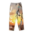 thumbnail image 1 of Lsque Follow Your Dream Dreamcatcher Print Women's Pajama Pants, Lounge Pant - Comfortable Home Wear,Elastic Waistband, Stylish Design-Medium, 1 of 9