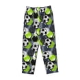 thumbnail image 1 of Lsque Football Print Women's Pajama Pants, Lounge Pant - Comfortable Home Wear,Elastic Waistband, Stylish Design-Medium, 1 of 1