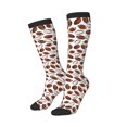 thumbnail image 1 of Lsque Football Printed Crew Socks Men's Women's LightWeight Thin Casual Calf Socks ,Knee High Socks,Cotton Socks, 1 of 9
