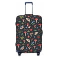 thumbnail image 1 of Lsque Forest Flora and Insects Printed Luggage Cover, Travel Luggage Protector,Scratch and Dirt Resistant, Fits 18-32 Inch Luggage - Small, 1 of 9