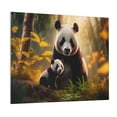 thumbnail image 1 of Lsque Forest Panda Print Wall Art – Decorative Picture for Living Room, Bedroom, and Office (Horizontal), 1 of 6