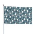 thumbnail image 1 of Lsque Forest Rabbit Pattern Flag,Forest Rabbit Printed Garden Flag 48 x 72 in - Double Sided Small Flags for Yard, 1 of 9