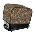 thumbnail image 1 of Lsque Fox And Mushroom Print 2 Slice Toaster Cover , Kitchen Appliance Dustproof Protector , Toaster Protector Dustproof Kitchen Appliance Cover, 1 of 7