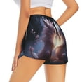 thumbnail image 1 of Lsque Fox Couple Printed Women's Running Shorts with Liner Pockets,Elastic Quick Dry Workout Athletic Gym Yoga Shorts,Womens High Waist Shorts-Medium, 1 of 9