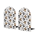 thumbnail image 1 of Lsque French Bulldog3 Printed Wood Bookends,Non-Skid Bookend for Shelves,Heavy Duty Support Bookends,Non-Slip Foam Pads for Office, Home, and Library,1 Pair, 1 of 8