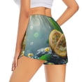 thumbnail image 1 of Lsque Fresh Passion Fruit Still Life Printed Women's Running Shorts with Liner Pockets,Elastic Quick Dry Workout Athletic Gym Yoga Shorts,Womens High Waist Shorts-Large, 1 of 9