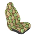 thumbnail image 1 of Lsque Fruits 1 Pattern Car Seat Covers for Front Seats , Waterproof Seat Covers for Cars, Sporty Front Seat Covers,Car Seat Cover Protector Front Seats, 1 of 5