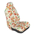 thumbnail image 1 of Lsque Fruits Peach2 Pattern Car Seat Covers for Front Seats , Waterproof Seat Covers for Cars, Sporty Front Seat Covers,Car Seat Cover Protector Front Seats, 1 of 5