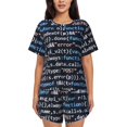 thumbnail image 1 of Lsque Function Source Code Women's Short-Sleeved Pajama Set - 2 Piece Soft and Lightweight Sleepwear Set-Large, 1 of 9