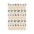 thumbnail image 1 of Lsque Funny Chicken Premium Golf Towel - Ultra Absorbent and Quick Drying Microfiber Towel with Carabiner - Gift for Men -24" X 16", 1 of 8