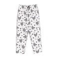 thumbnail image 1 of Lsque Funny Chicken Print Women's Pajama Pants, Lounge Pant - Comfortable Home Wear,Elastic Waistband, Stylish Design-Large, 1 of 9