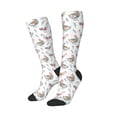 thumbnail image 1 of Lsque Funny Chicken Printed Crew Socks Men's Women's LightWeight Thin Casual Calf Socks ,Knee High Socks,Cotton Socks, 1 of 9