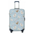 thumbnail image 1 of Lsque Funny Chicken Printed Luggage Cover, Travel Luggage Protector,Scratch and Dirt Resistant, Fits 18-32 Inch Luggage - Large, 1 of 9
