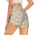 thumbnail image 1 of Lsque Funny Chicken Printed Women's Running Shorts with Liner Pockets,Elastic Quick Dry Workout Athletic Gym Yoga Shorts,Womens High Waist Shorts-Large, 1 of 9