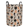 thumbnail image 1 of Lsque Funny Chicken pattern Laundry Hamper Basket, Tall Woven Rope Hamper Basket for Clothes, Lightweight Storage Basket, Collapsible Waterproof-Medium, 1 of 8