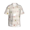 thumbnail image 1 of Lsque Funny Goose1 pattern Hawaiian Shirt for Men, Unisex Summer Beach Casual Short Sleeve Button Down Shirts-3X-Large, 1 of 9