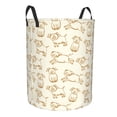 thumbnail image 1 of Lsque Funny Pigs pattern Laundry Hamper Basket, Tall Woven Rope Hamper Basket for Clothes, Lightweight Storage Basket, Collapsible Waterproof-Medium, 1 of 8