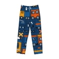 thumbnail image 1 of Lsque Funny Steam Train Print Men's Pajama Pants, Lounge Pant - Comfortable Home Wear,Elastic Waistband, Stylish Design-Small, 1 of 9