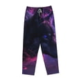 thumbnail image 1 of Lsque Galactic Wolf Stare Print Women's Pajama Pants, Lounge Pant - Comfortable Home Wear,Elastic Waistband, Stylish Design-Large, 1 of 9