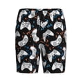 thumbnail image 1 of Lsque Game Mens Sleep Pajama Shorts,Short Pajama Pants, Cotton Ultra-Soft Knit-X-Large, 1 of 9