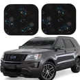 thumbnail image 1 of Lsque Game Time 2 PCS Windshield Sun Shade | CarFoldable Window Covers | Car Accessories Reflect UV for Universal Cars SUV Truck | Large, 1 of 7