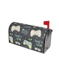 thumbnail image 1 of Lsque Gamers Mailbox Cover Standard Size ,Magnetic Mailbox Covers Post Wraps Letter Box Cover -21x18 in, 1 of 9