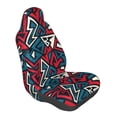 thumbnail image 1 of Lsque Geometric Elements Pattern Car Seat Covers for Front Seats , Waterproof Seat Covers for Cars, Sporty Front Seat Covers,Car Seat Cover Protector Front Seats, 1 of 5