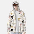 thumbnail image 1 of Lsque Geometric Triangle UPF 50+ Lightweight Sun Protection Men's Women's Long Sleeve Shirt, Hoodie Performance -3X-Large, 1 of 9