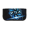 thumbnail image 1 of Lsque Geometry Dash Pattern Canvas Pen Case - Pencil Pouch - Makeup Bag - Zipper Pouch -Stationery Case - Storage High Capacity Bag Pouch Holder Box Organizer, 1 of 8