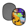 thumbnail image 1 of Lsque Geometry Dash Pattern Oven Mitts and Pot Holders, Kitchen Oven Glove High Heat Resistant 500 Degree with Non-Slip Silicone Surface-2PCS, 1 of 1