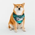 thumbnail image 1 of Lsque Geometry Dash Pattern Pet Scarf Bandana - Adjustable and Comfortable,Dog Scarf Bib Kerchief Breedfor Dogs and Cats-Medium, 1 of 7