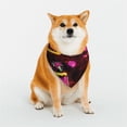 thumbnail image 1 of Lsque Geometry Dash Pattern Pet Scarf Bandana - Adjustable and Comfortable,Dog Scarf Bib Kerchief Breedfor Dogs and Cats-Small, 1 of 7