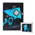 thumbnail image 1 of Lsque Geometry Dash Pattern Wooden Picture Puzzle ,500 Piece Jigsaw Puzzle ,Family Fun Puzzle, Home Décor Puzzle, Gift Puzzle(Vertical style), 1 of 8