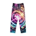 thumbnail image 1 of Lsque Geometry Dash Print Men's Pajama Pants, Lounge Pant - Comfortable Home Wear,Elastic Waistband, Stylish Design-XX-Large, 1 of 9