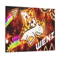 thumbnail image 1 of Lsque Geometry Dash Print Wall Art – Decorative Picture for Living Room, Bedroom, and Office (Horizontal), 1 of 1